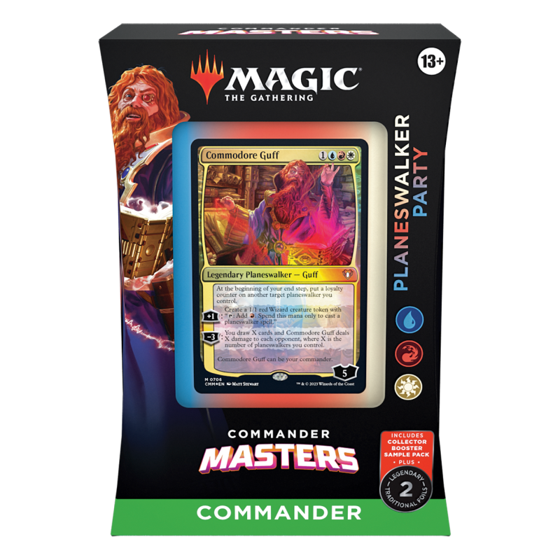 Commander Masters - Commander Deck Planeswalker Party - English