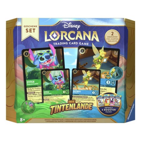 Disney Lorcana TCG Die Tintenlande Geschenk-Set *Englische Edition*