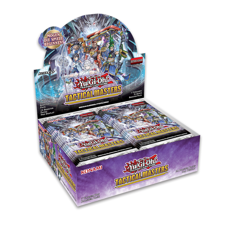 Yu-Gi-Oh! Display - 24 Booster: Tactical Masters (deutsch)