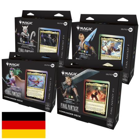 Magic the Gathering - Final Fantasy Commander Deck Deutsch