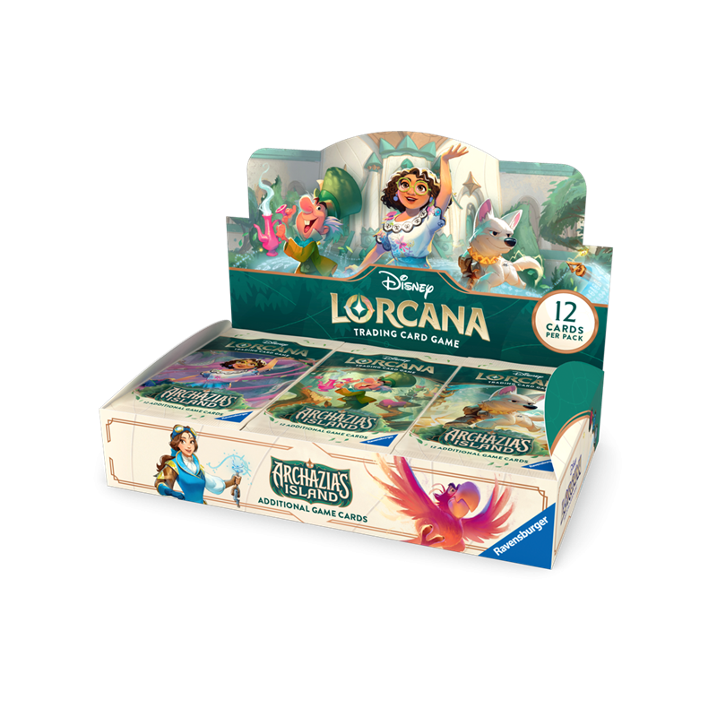Disney Lorcana TCG Archazias Insel Booster Display