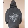 Black Metal Lotus Hoodie