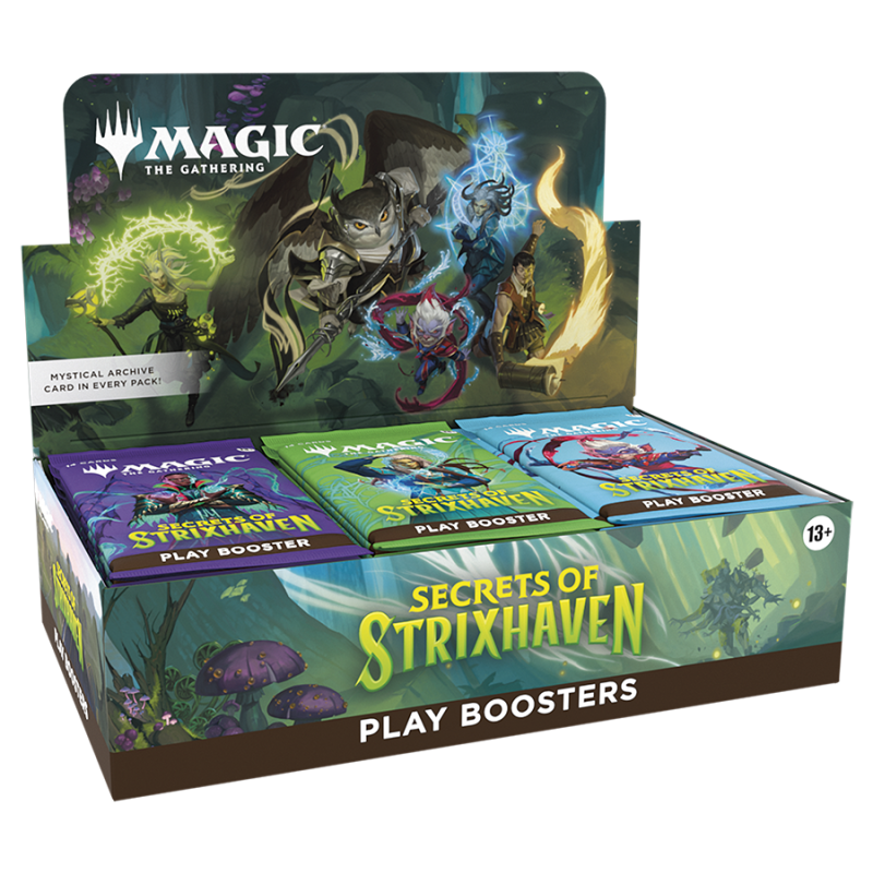 Magic: The Gathering Secrets of Strixhaven Play Booster Display (30 Packs)