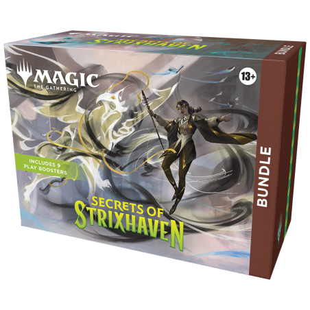 Magic: The Gathering Secrets of Strixhaven Booster Bundle (9 Packs)