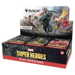 Magic: The Gathering Marvel Super Heroes Play Booster Display (30 Packs)