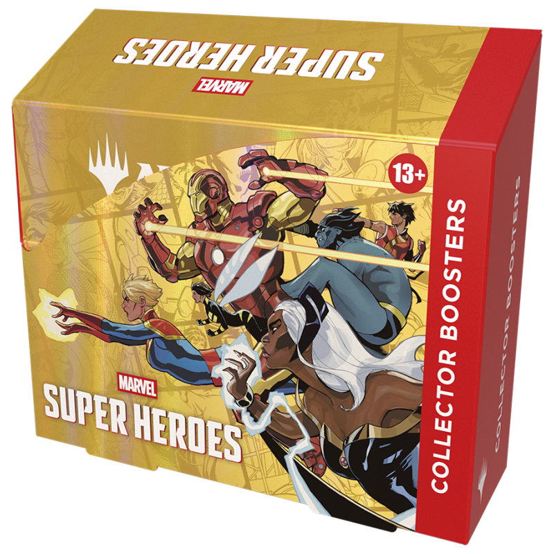 Magic: The Gathering Marvel Super Heroes Collector Display (30 Packs)