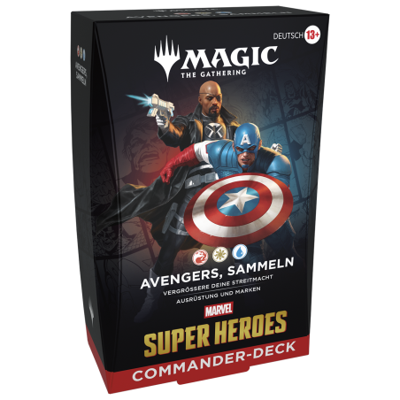 Magic: The Gathering Marvel Super Heroes Commander Decks DE