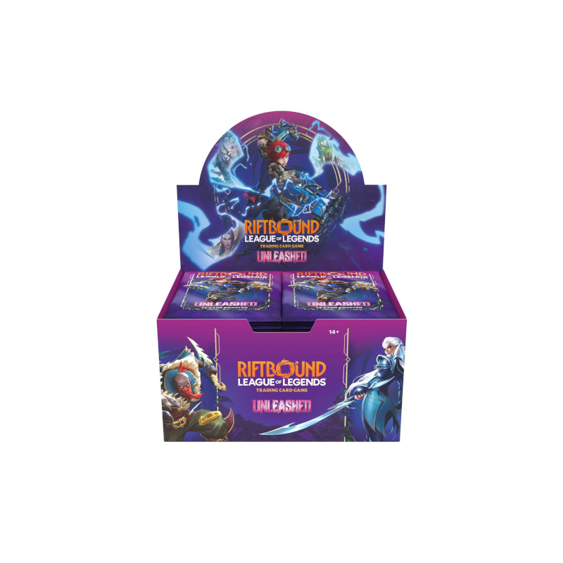 Riftbound: League of Legends TCG - Unleashed Booster Display EN (24 Packs)