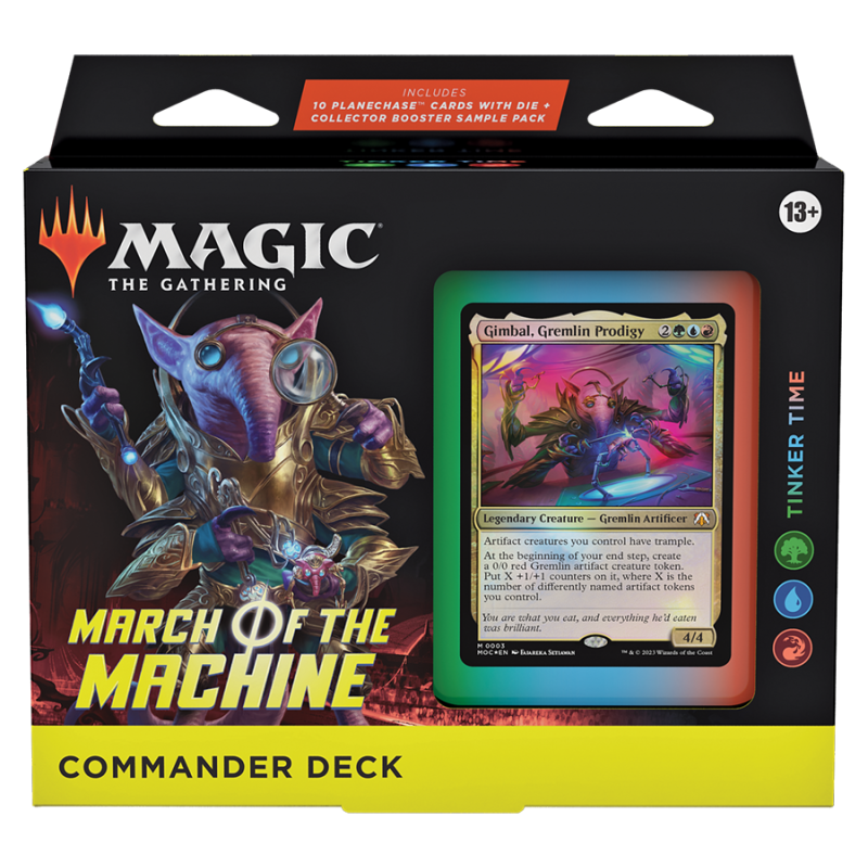 March of the Machine - Commander Deck "Tinker Time" - English