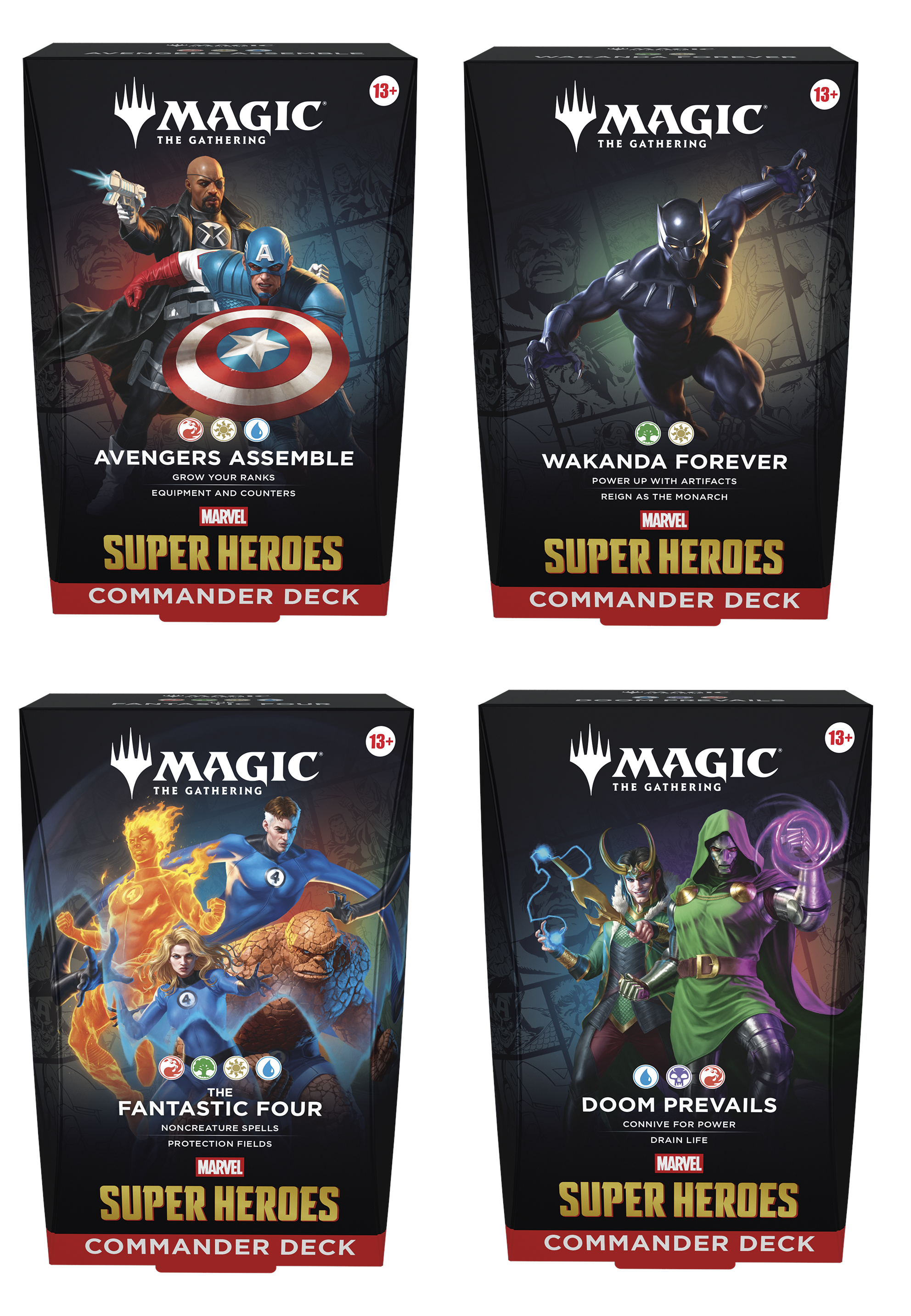 Magic: The Gathering - Marvel Super Heroes Commander Deck EN