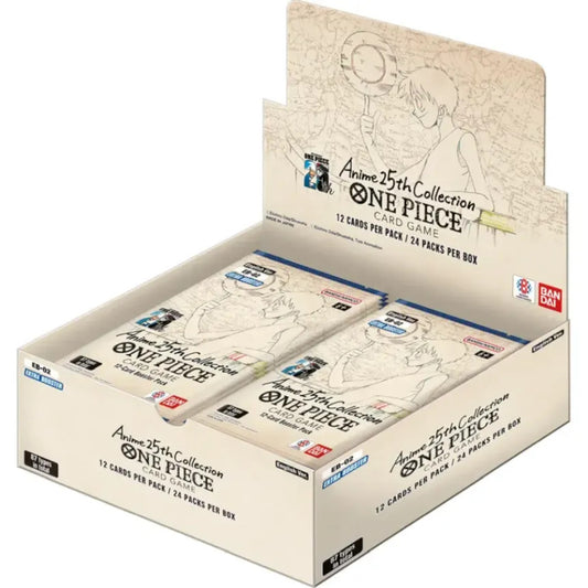 One Piece TCG - Anime 25th Collection EB-02 EN (24 Packs)