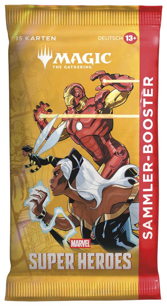 Magic the Gathering Marvel Super Heroes Sammler Booster DE
