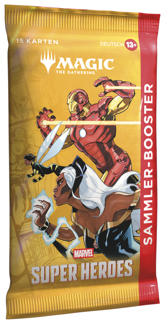 Magic the Gathering Marvel Super Heroes Sammler Booster DE