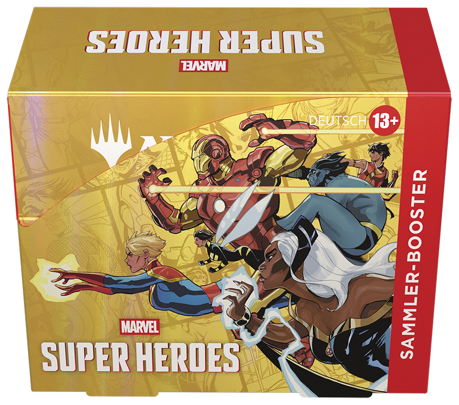 Magic the Gathering Marvel Super Heroes Sammler Booster Display  EN