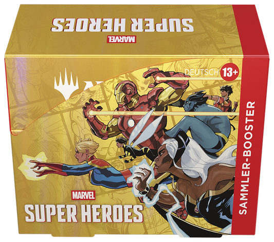 Magic the Gathering Marvel Super Heroes Sammler Booster Display  EN