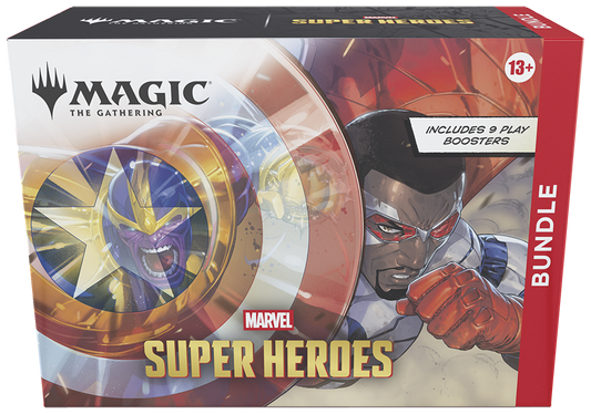 Magic: The Gathering - Marvel Super Heroes Bundle DE(9 Packs)