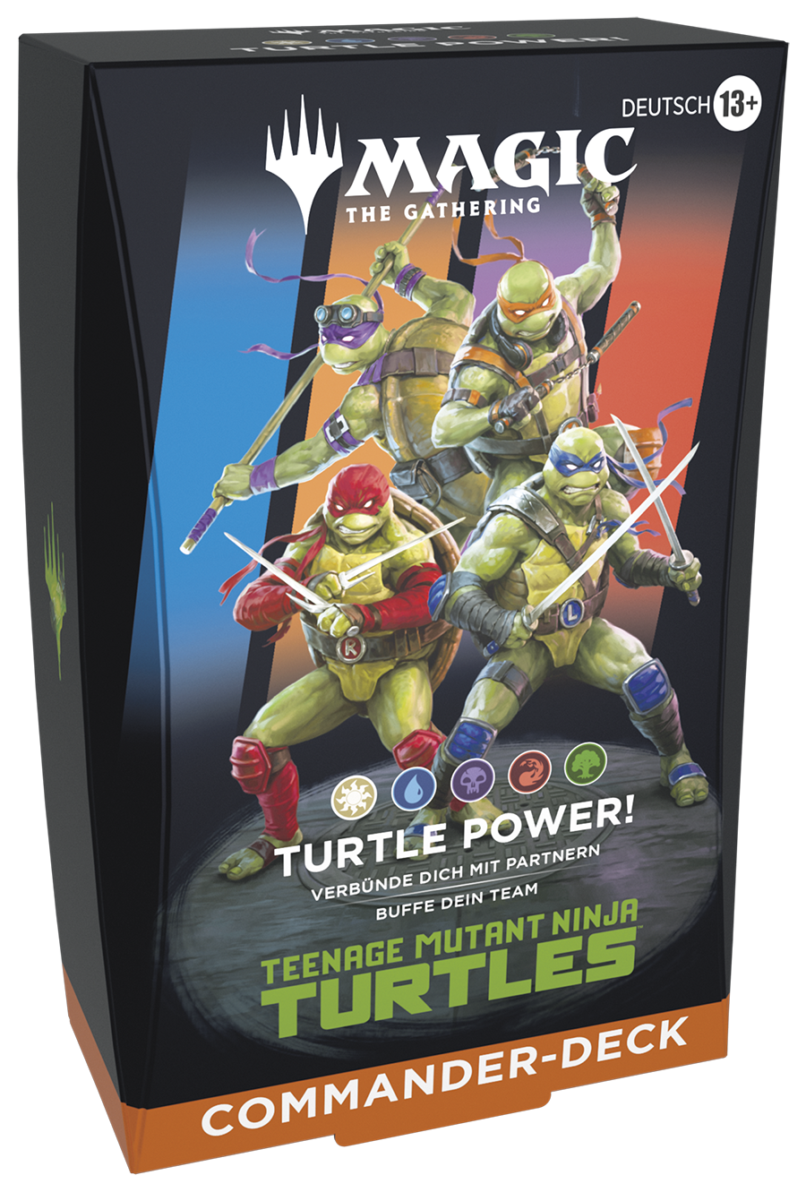 Magic: The Gathering - Teenage Mutant Ninja Turtles Commander Deck Turtle Power! DE