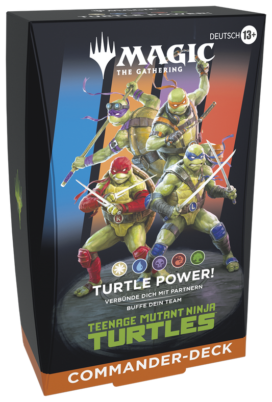 Magic: The Gathering - Teenage Mutant Ninja Turtles Commander Deck Turtle Power! DE