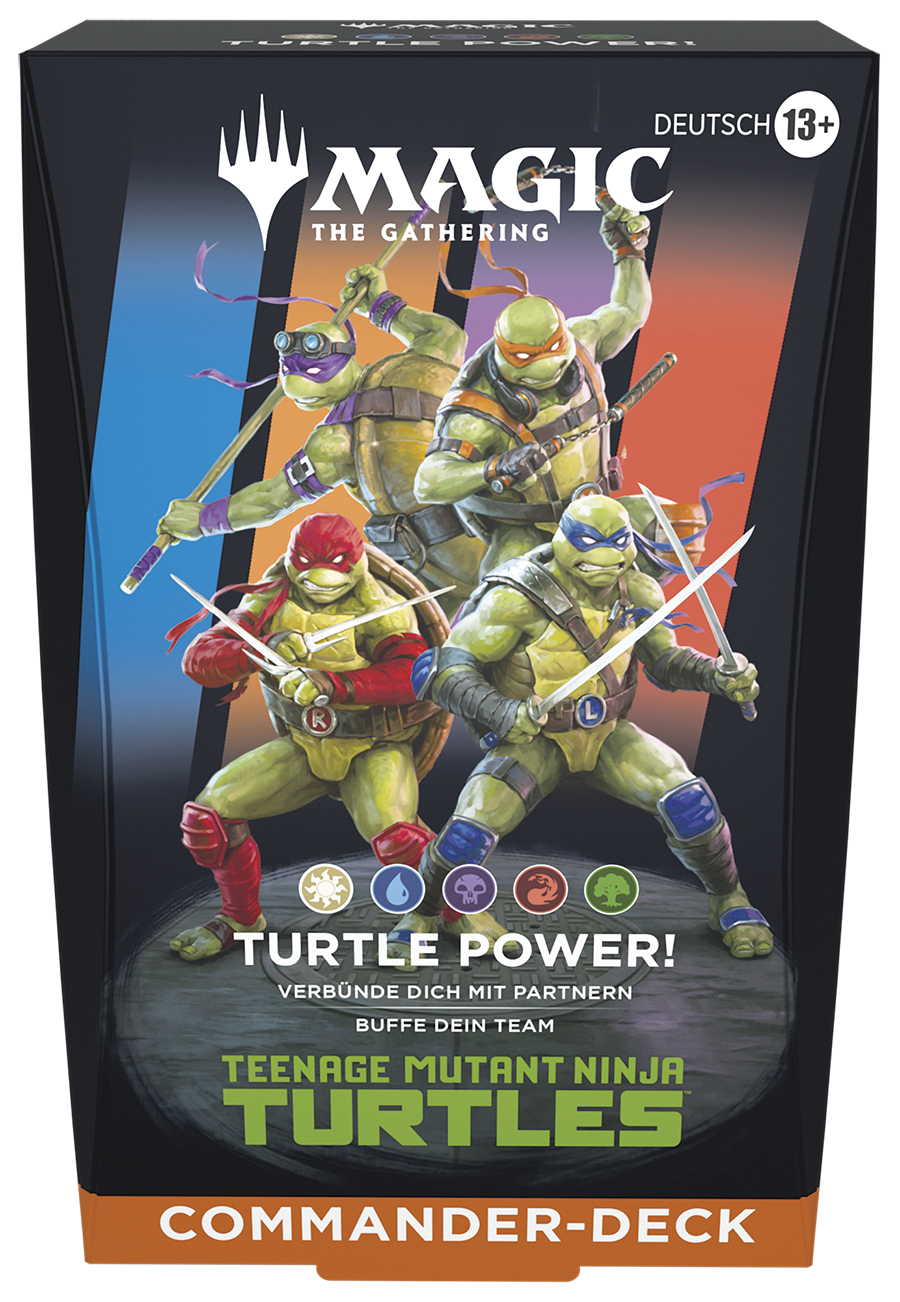 Magic: The Gathering - Teenage Mutant Ninja Turtles Commander Deck Turtle Power! DE