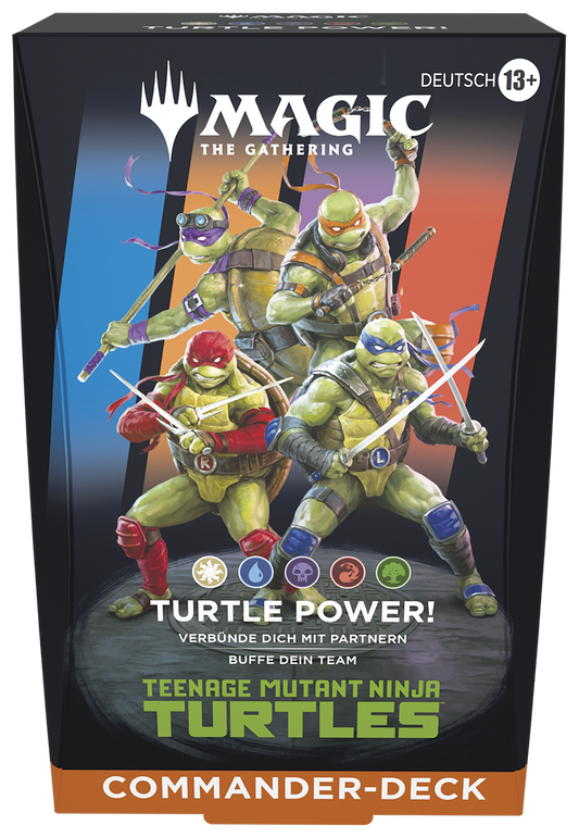 Magic: The Gathering - Teenage Mutant Ninja Turtles Commander Deck Turtle Power! DE