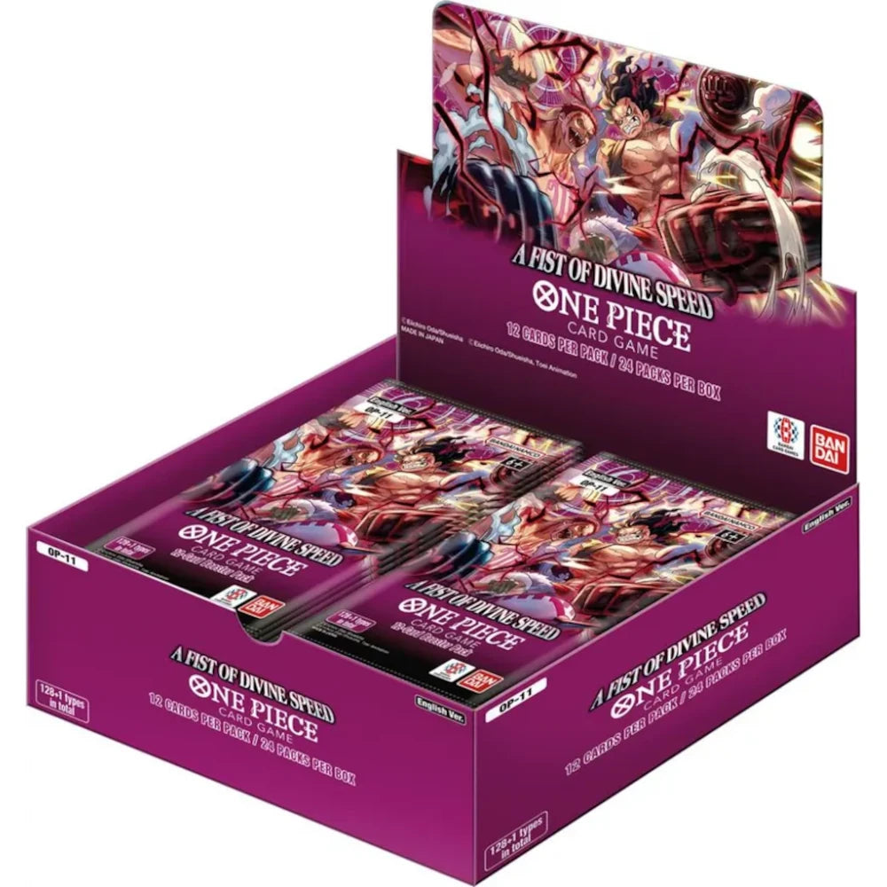One Piece TCG - A Fist of Divine Speed Booster Display OP-11 EN (24 Packs)