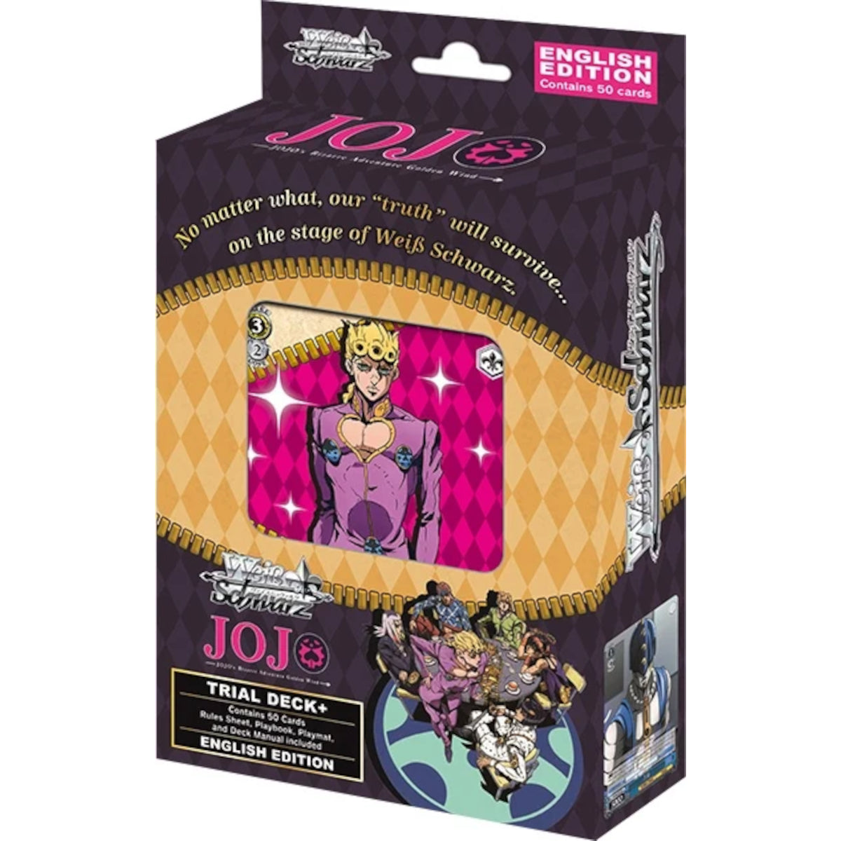 Weiß Schwarz - Trial Deck Plus JOJO's Bizarre Adventure Golden Wind REPRINT EN